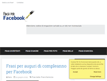 Tablet Screenshot of frasiperfacebook.com